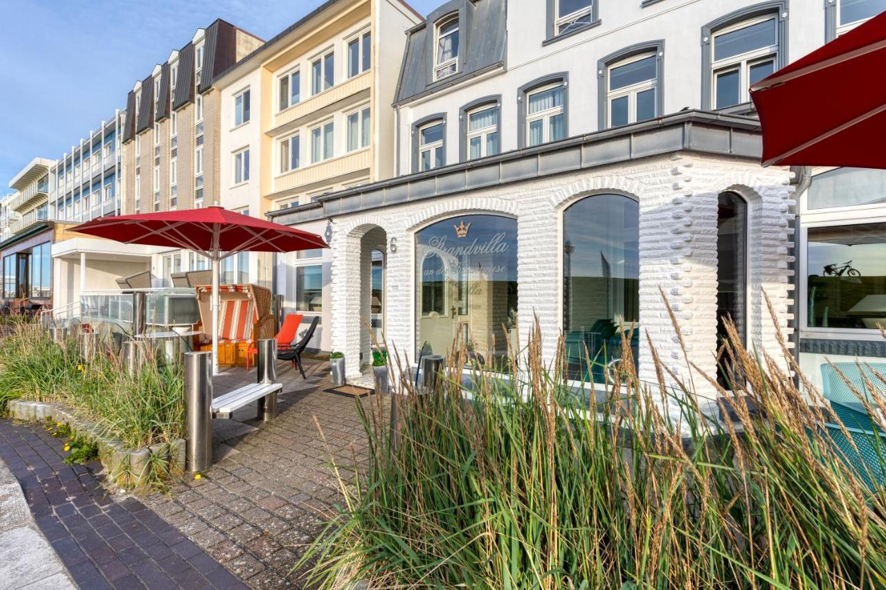 Strandvilla an der Kaiserwiese Norderney Exterior foto